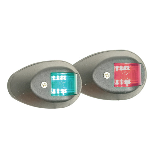 121030 - TEARDROP LED SIDELIGHT NAVIGATION LIGHT BLACK