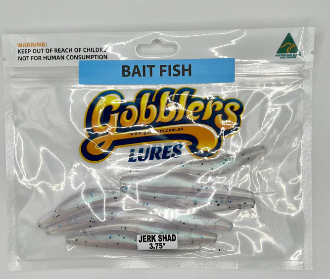 Gobblers Lures Jerk Shad 3.75" - Soft Plastic Lures