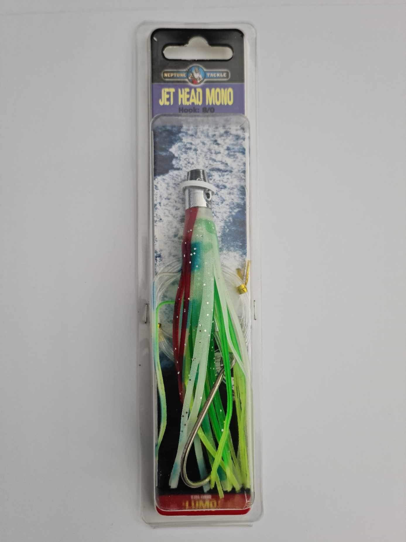 NEPTUNE TACKLE JET HEAD MONO RIGGED 6INCH 8/0HOOK