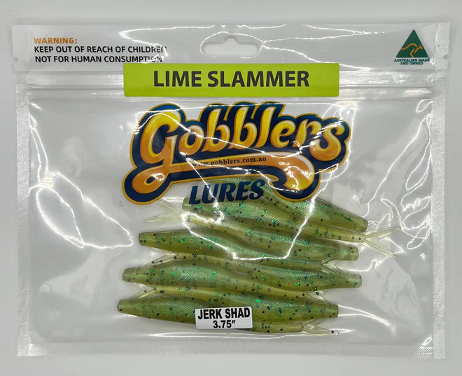 Gobblers Lures Jerk Shad 3.75" - Soft Plastic Lures